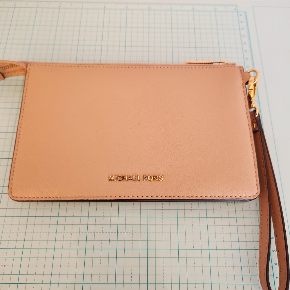 Michael Kors Daniella Studded Medium Wristlet